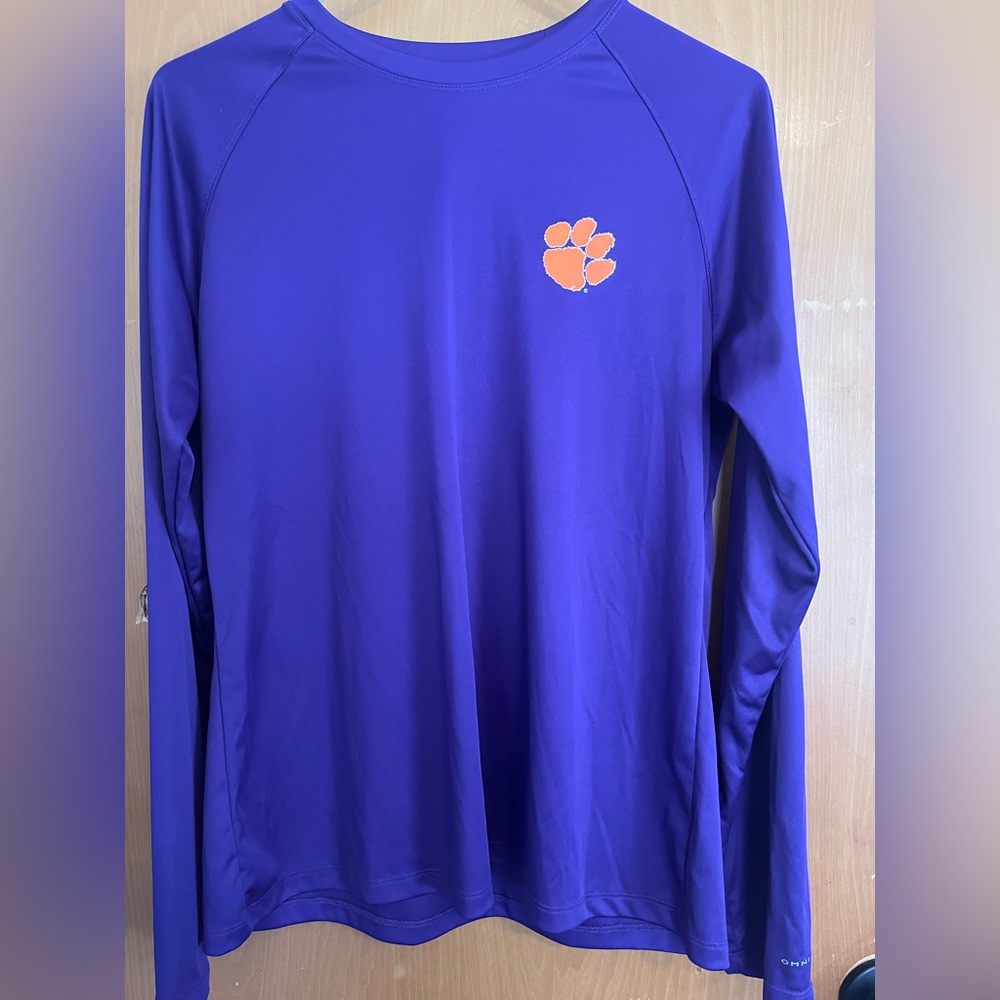 Women’s Columbia Clemson Shirt Large